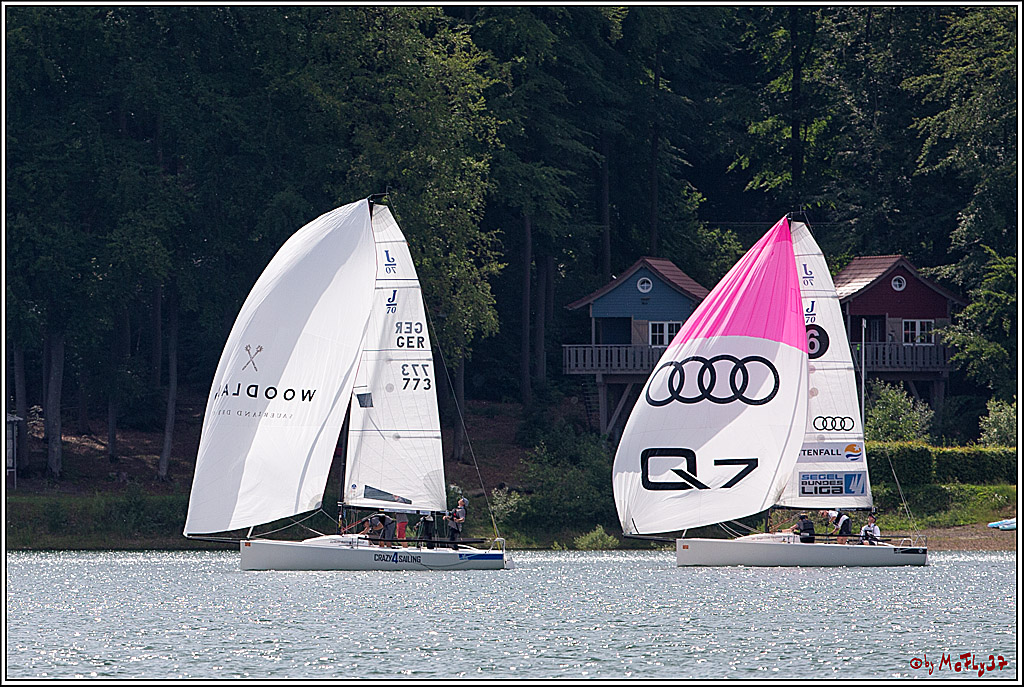 J70 - WOODLAND, 12.06.2021 Segelboot; Segeln; Woodland; Spinnaker; J70; Sorpesee; Sauerland